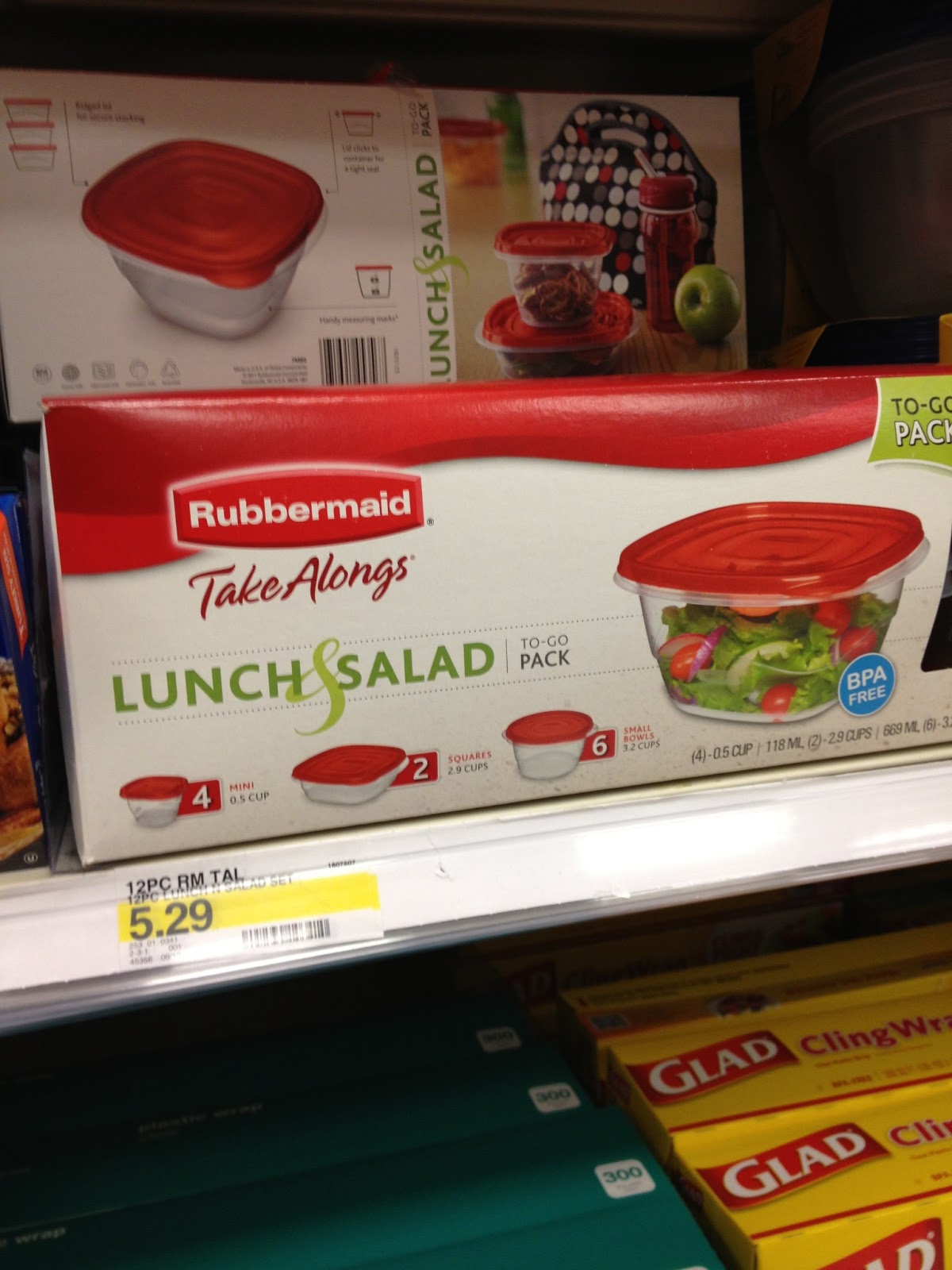 Target does it again! This time, I get my Rubbermaid fix